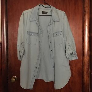 Cavalini button down Denim Top